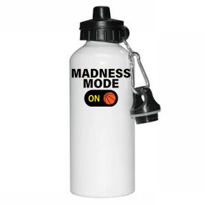 Madness Mode ON Aluminum Water Bottle