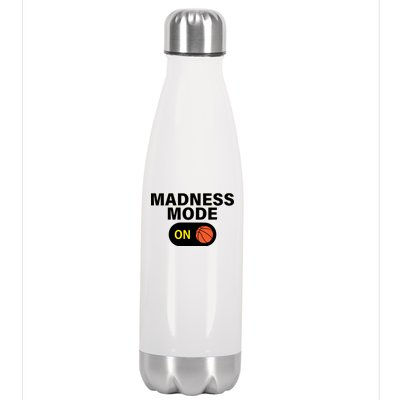 Madness Mode ON Stainless Steel Insulated Water Bottle