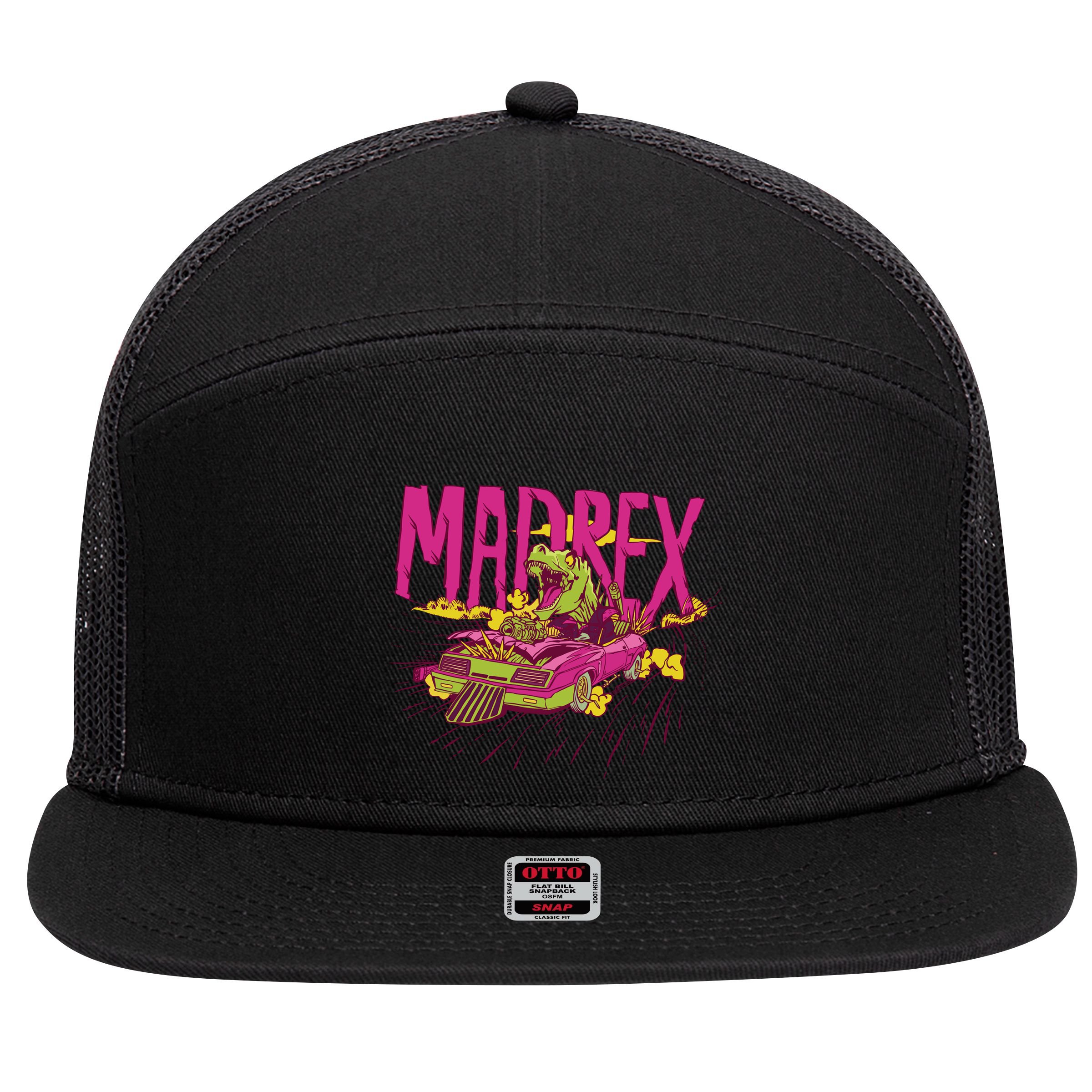 Madrex 7 Panel Mesh Trucker Snapback Hat