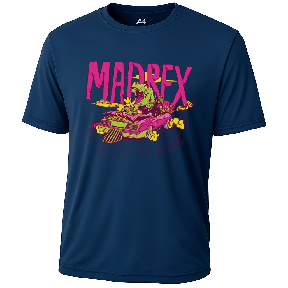Madrex Trex Driving Cooling Performance Crew T-Shirt
