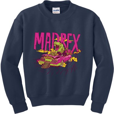 Madrex Trex Driving Kids Sweatshirt