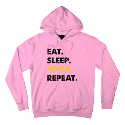 Meditate Asanas Eat Sleep Yoga Repeat Gift Hoodie