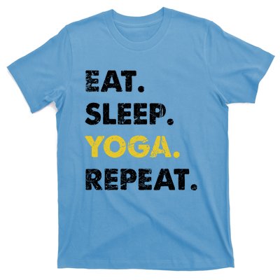 Meditate Asanas Eat Sleep Yoga Repeat Gift T-Shirt