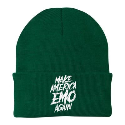 Make America Emo Again Emo Culture Knit Cap Winter Beanie