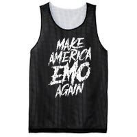 Make America Emo Again Emo Culture Mesh Reversible Basketball Jersey Tank