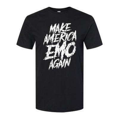 Make America Emo Again Emo Culture Softstyle CVC T-Shirt