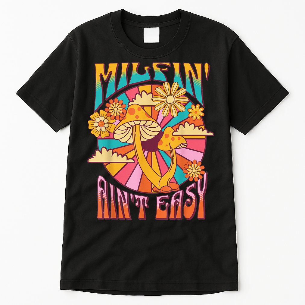 Milfin' Ain't Easy Fit Hot Mom Milf for Mother's Day Funny Tall T-Shirt