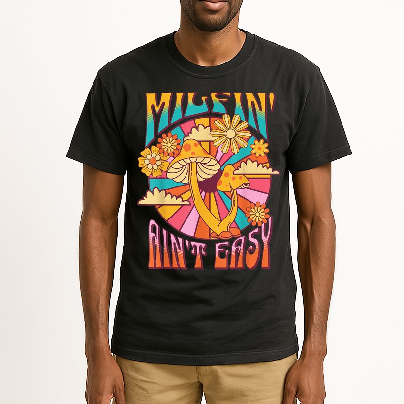 Milfin' Ain't Easy Fit Hot Mom Milf for Mother's Day Funny Tall T-Shirt