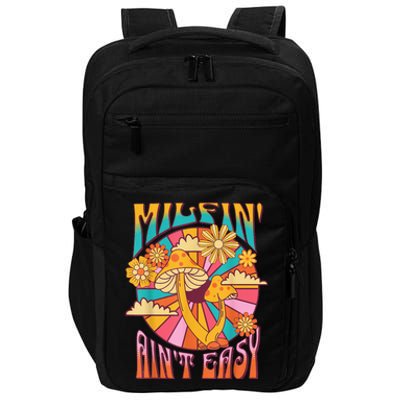 Milfin' Ain't Easy Fit Hot Mom Milf for Mother's Day Funny Impact Tech Backpack