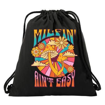 Milfin' Ain't Easy Fit Hot Mom Milf for Mother's Day Funny Drawstring Bag