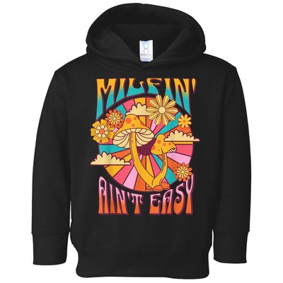 Milfin' Ain't Easy Fit Hot Mom Milf for Mother's Day Funny Toddler Hoodie