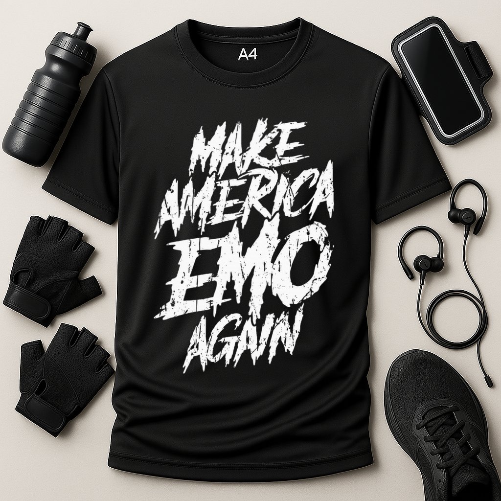 Make America Emo Again Emo Culture Performance Shirt