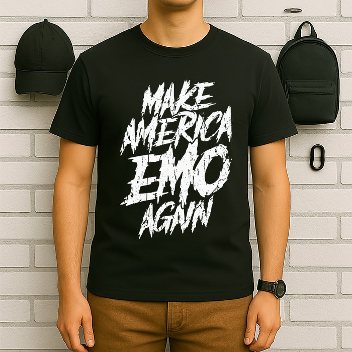 Make America Emo Again Emo Culture T-Shirt