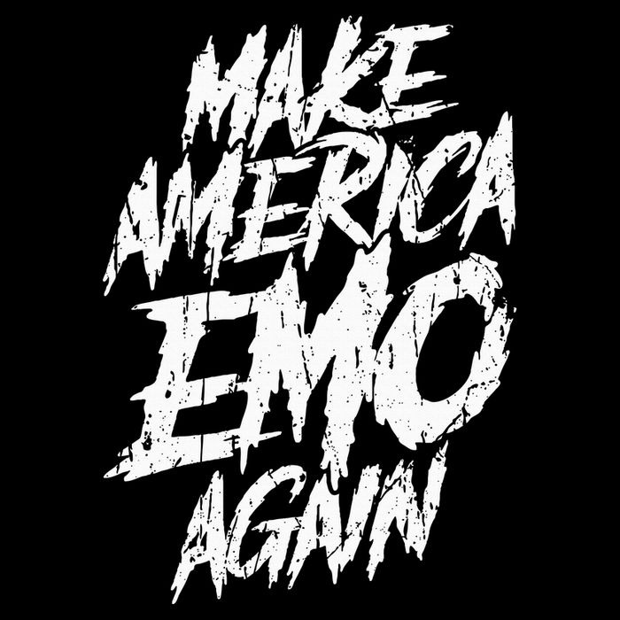 Make America Emo Again Emo Culture Tall T-Shirt