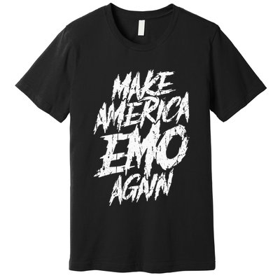 Make America Emo Again Emo Culture Premium T-Shirt