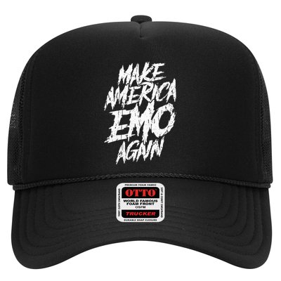 Make America Emo Again Emo Culture Trucker Hat