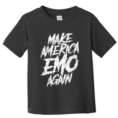Make America Emo Again Emo Culture Toddler T-Shirt