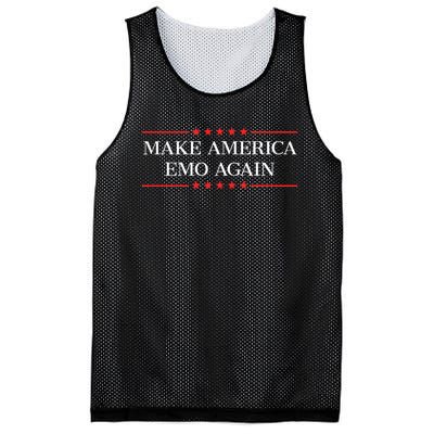 Make America Emo Again Mesh Reversible Basketball Jersey Tank