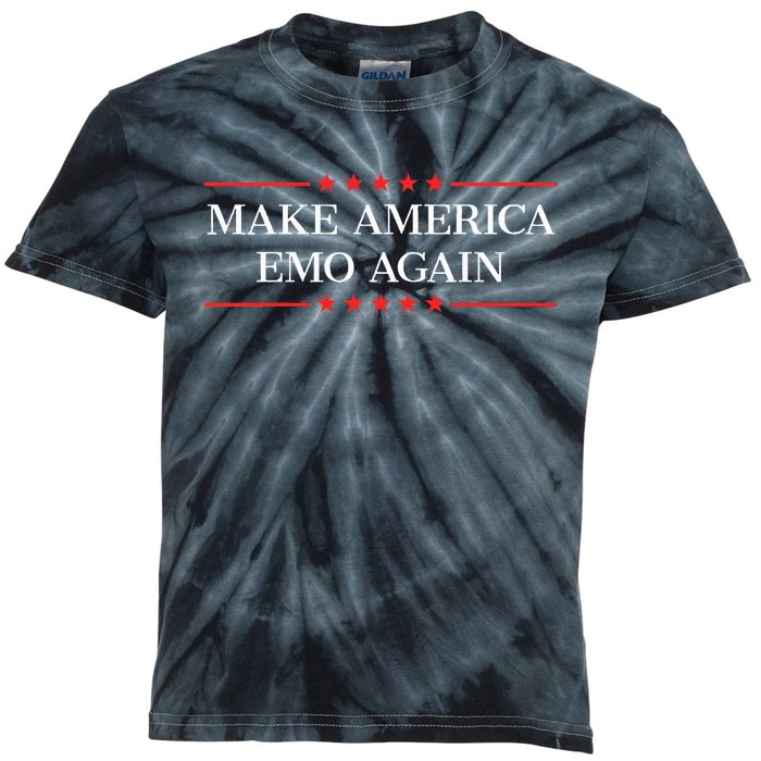 Make America Emo Again Kids Tie-Dye T-Shirt