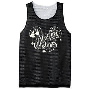 Mickey And Friends Christmas Merry Mickey Ears Mesh Reversible Basketball Jersey Tank