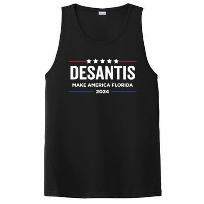 Make America Florida Desantis 2024 Election Trump 2024 Meaningful Gift PosiCharge Competitor Tank