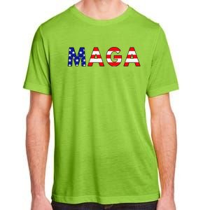 Maga American Flag Adult ChromaSoft Performance T-Shirt