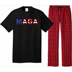 Maga American Flag Pajama Set