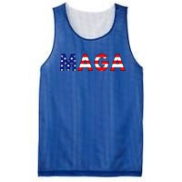 Maga American Flag Mesh Reversible Basketball Jersey Tank