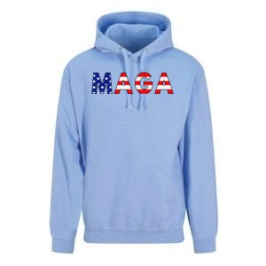 Maga American Flag Unisex Surf Hoodie