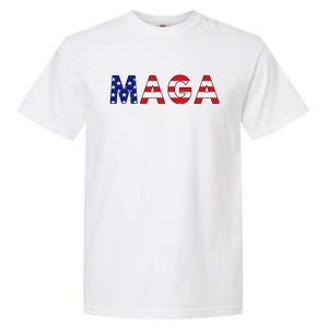 Maga American Flag Garment-Dyed Heavyweight T-Shirt