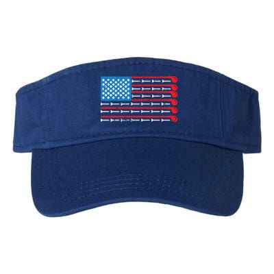 Mens American Flag Golf Club Sports Design Great Gift Visor