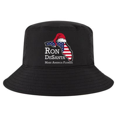 Make America Florida Ron DeSanta DeSantis Election Christmas Cool Comfort Performance Bucket Hat