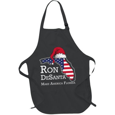 Make America Florida Ron DeSanta DeSantis Election Christmas Apron
