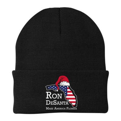 Make America Florida Ron DeSanta DeSantis Election Christmas Beanie