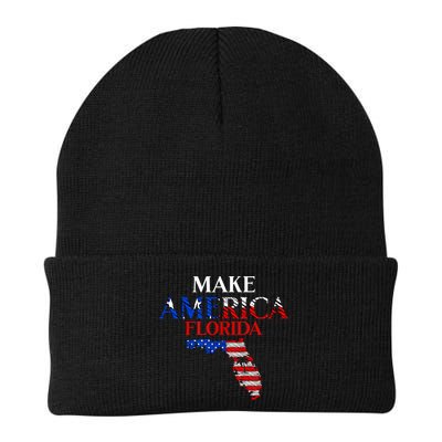 Make America Florida Funny Patriotic Freedom USA Beanie