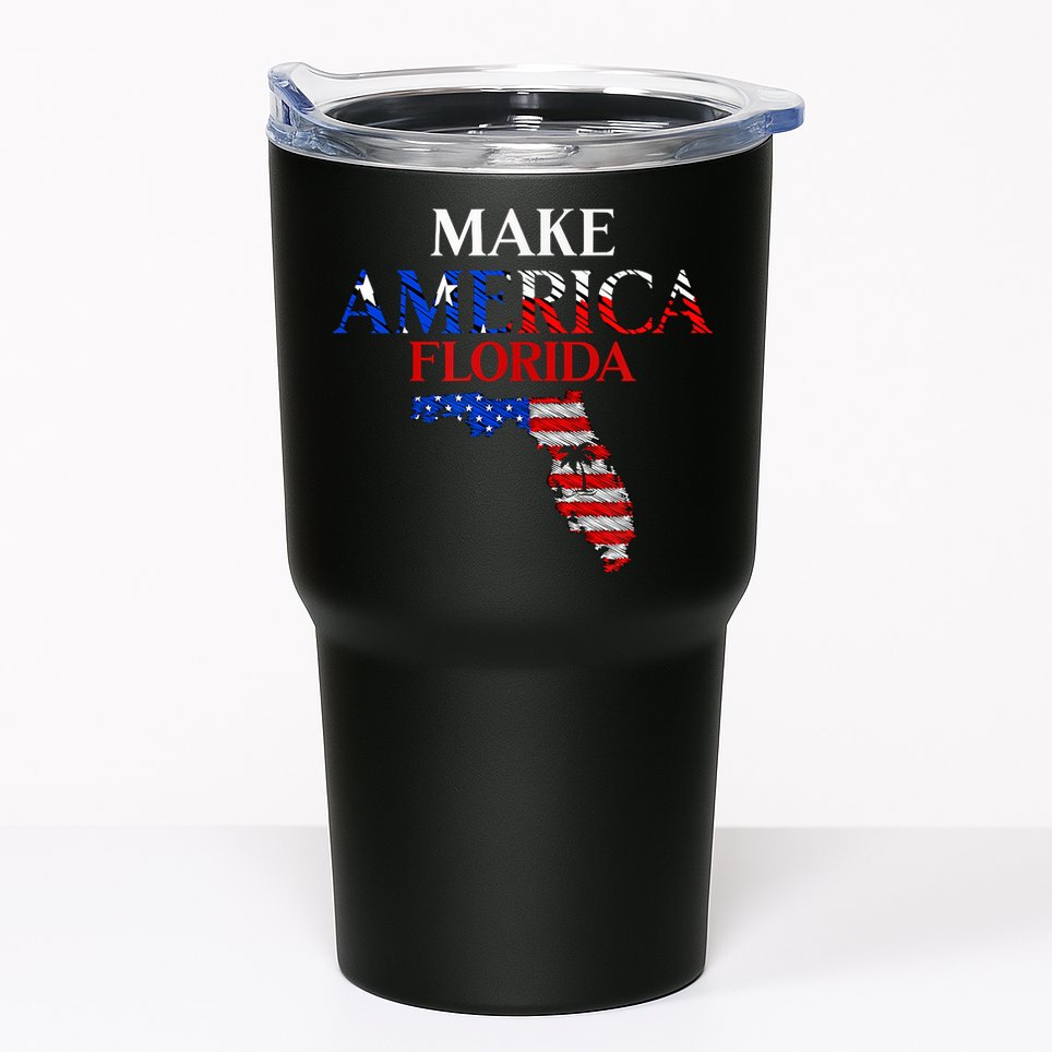 Make America Florida Funny Patriotic Freedom USA Tumbler
