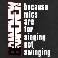 Mics Are For Singing Not Swinging Beanie
