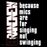 Mics Are For Singing Not Swinging Flatbill Hat