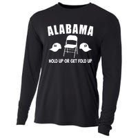 Montgomery Alabama Fight Riverboat Brawl Folding Chair Cooling Performance Long Sleeve Crew