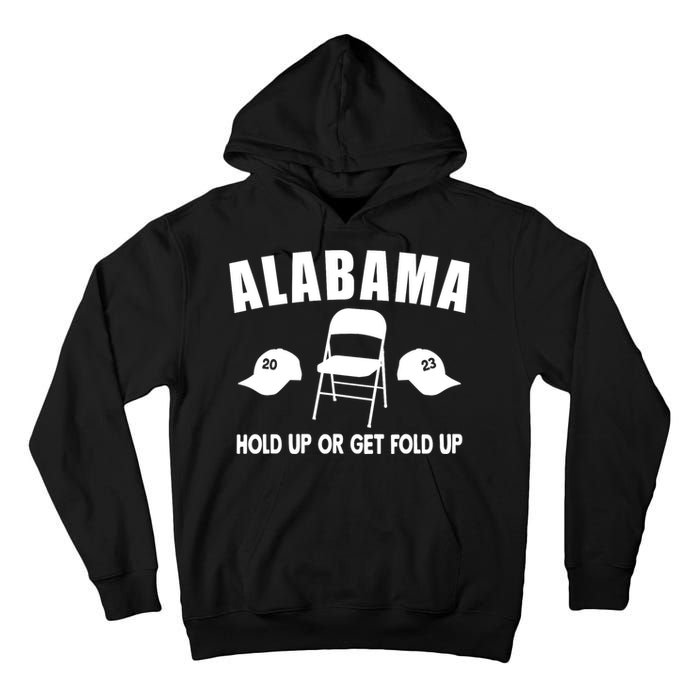 Montgomery Alabama Fight Riverboat Brawl Folding Chair Tall Hoodie