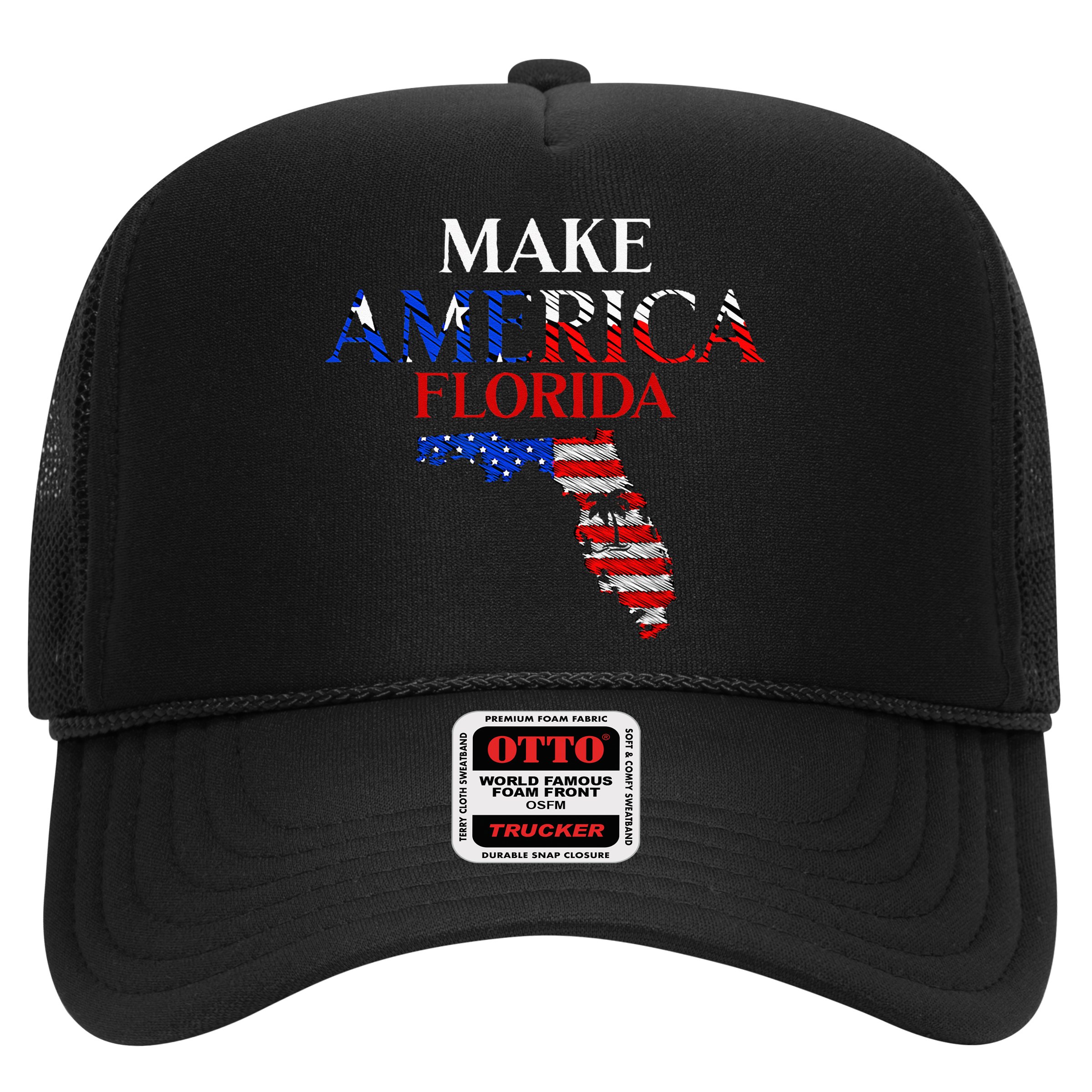 Make America Florida Funny Patriotic Freedom USA Hat