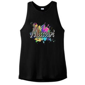 Missouri Apparel For Missouri Ladies PosiCharge Tri-Blend Wicking Tank