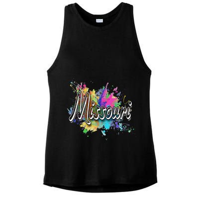 Missouri Apparel For Missouri Ladies PosiCharge Tri-Blend Wicking Tank