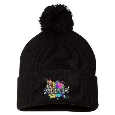 Missouri Apparel For Missouri Pom Pom 12in Knit Beanie