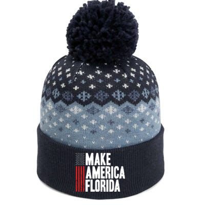 Make America Florida Presidential Election Vote The Baniff Cuffed Pom Beanie