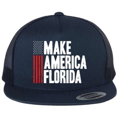 Make America Florida Presidential Election Vote Flat Bill Trucker Hat