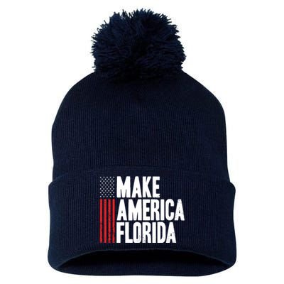 Make America Florida Presidential Election Vote Pom Pom 12in Knit Beanie