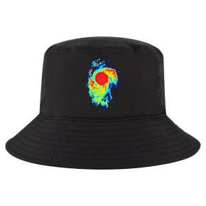 Meteorologist Art For Women Weather Radar Meteorology Cool Comfort Performance Bucket Hat