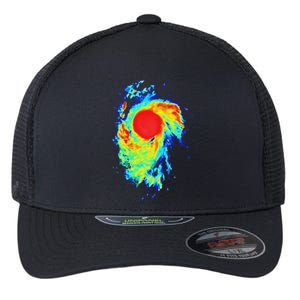 Meteorologist Art For Women Weather Radar Meteorology Flexfit Unipanel Trucker Cap