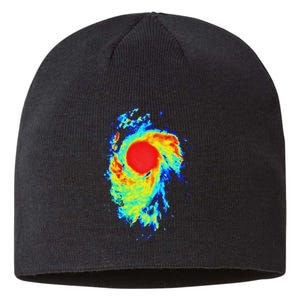 Meteorologist Art For Women Weather Radar Meteorology Sustainable Beanie